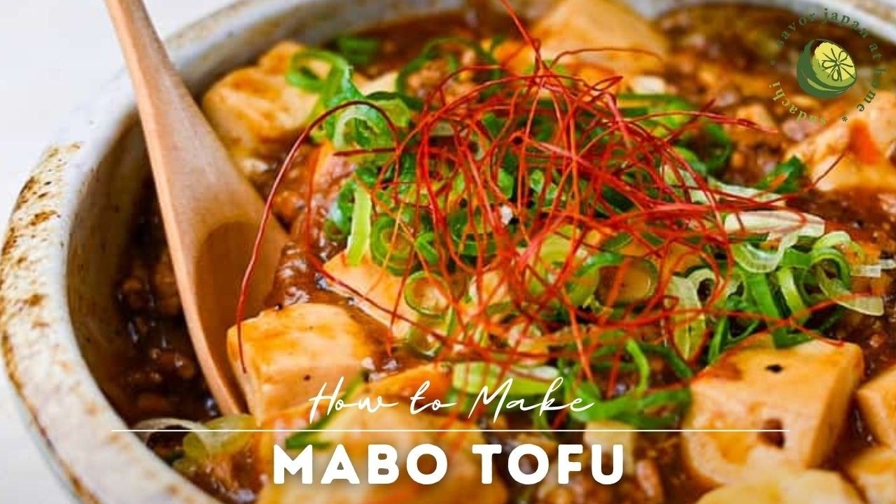 Mild Japanese Mapo Tofu in 25 Minutes | Family Dinner Recipe - video ...
