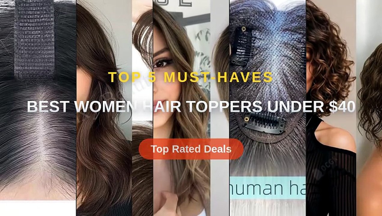 Best Women Hair Toppers Under $40 - video Dailymotion