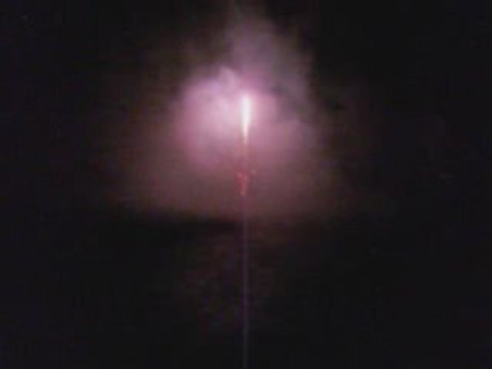 Feux d'artifice prés d'Allanche