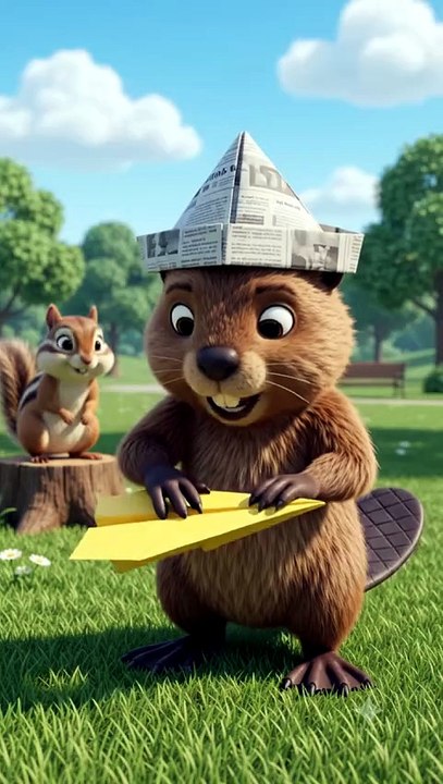 Beaver_competes_in_paper_airplan…_20261022134540 - video Dailymotion