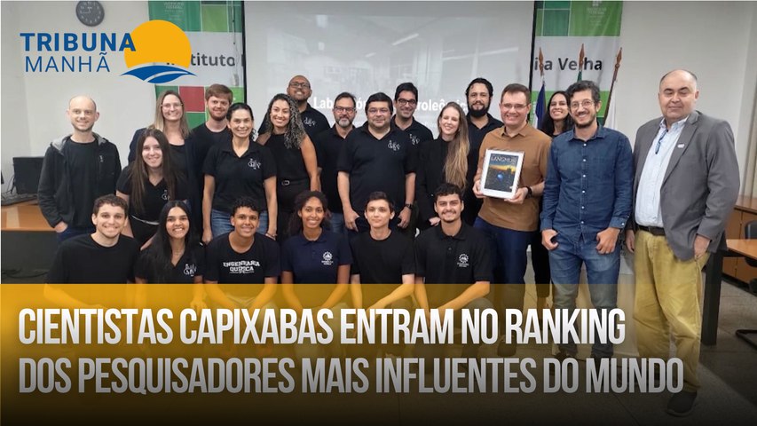 
				Cientistas capixabas entram no ranking dos pesquisadores mais influentes do mundo
			