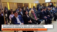 En una jornada sobre Fake news jueces y especialistas analizaron los desafíos de regular