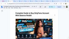 Learn How to Bu`y, OnlyFans Accounts With Balance for Easy Access