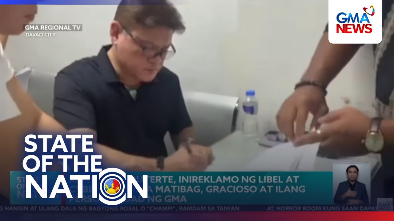 Rep. Paolo Duterte, inireklamo ng libel at cyber libel sina Matibag ...