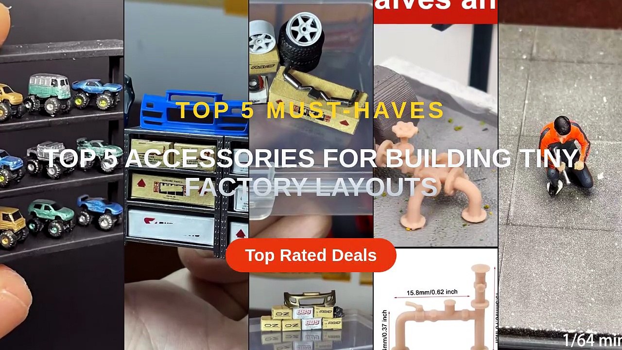 Top 5 Accessories For Building Tiny Factory Layouts - video Dailymotion