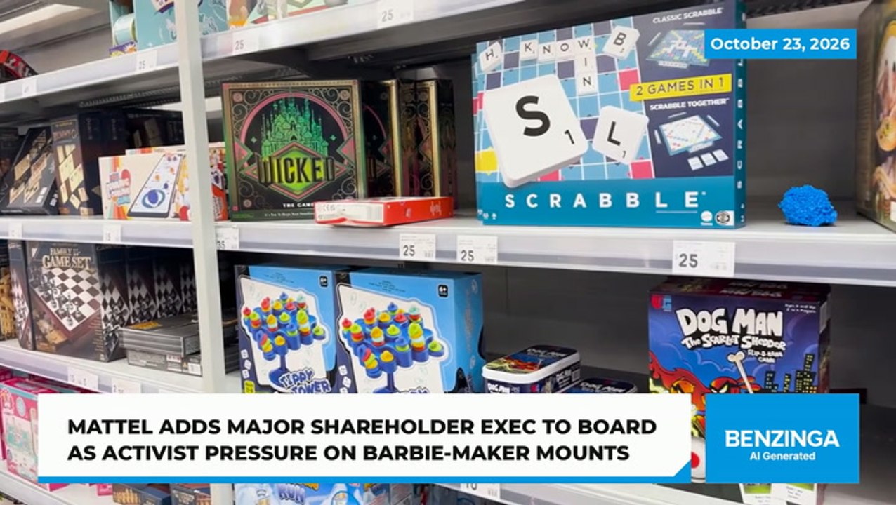 Mattel Adds Investor To Board - video Dailymotion