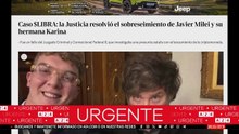 La Justicia sobreseyó a Javier Milei y su hermana Karina en la causa $Libra