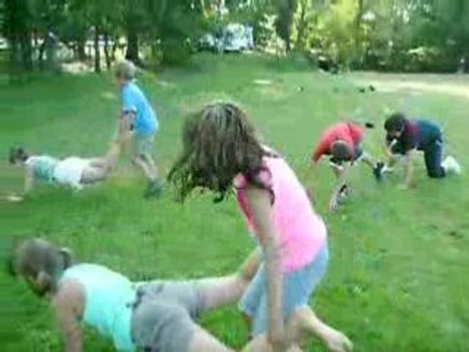 Jeux dans le parc (mini-camp voile 7-10 ans)