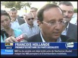 Francois Hollande Bertrand Delanoe la rochelle