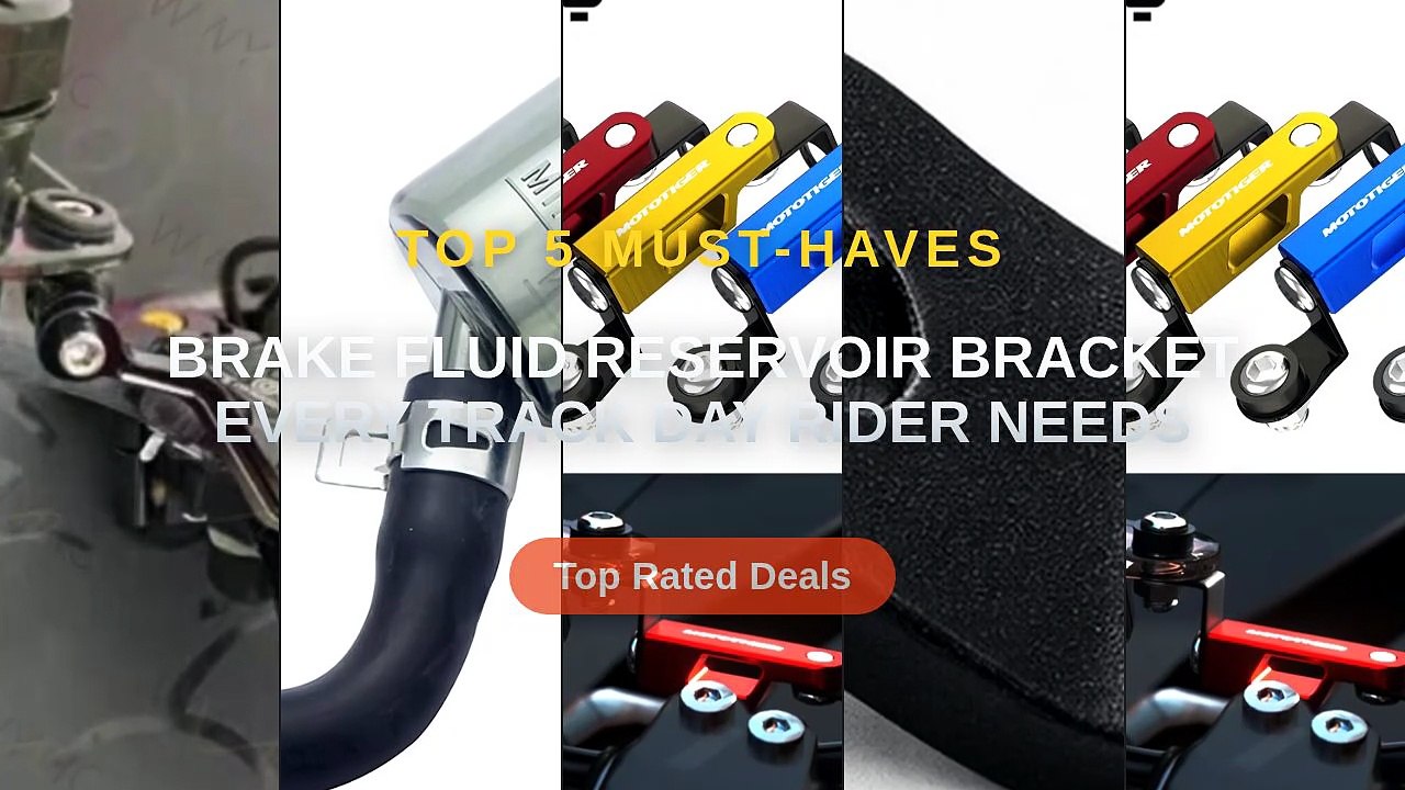 Brake Fluid Reservoir Bracket Every Track Day Rider Needs - video ...