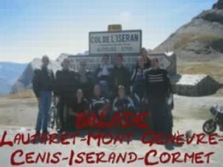 balade moto Lautaret-Mont Genèvre- Cenis-Iserand-Cormet