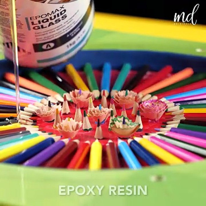 DIY colored pencils clock! 🕐 - video Dailymotion