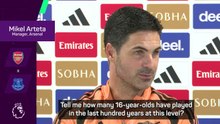 'He's like water, he's clean' - Arteta on Dowman