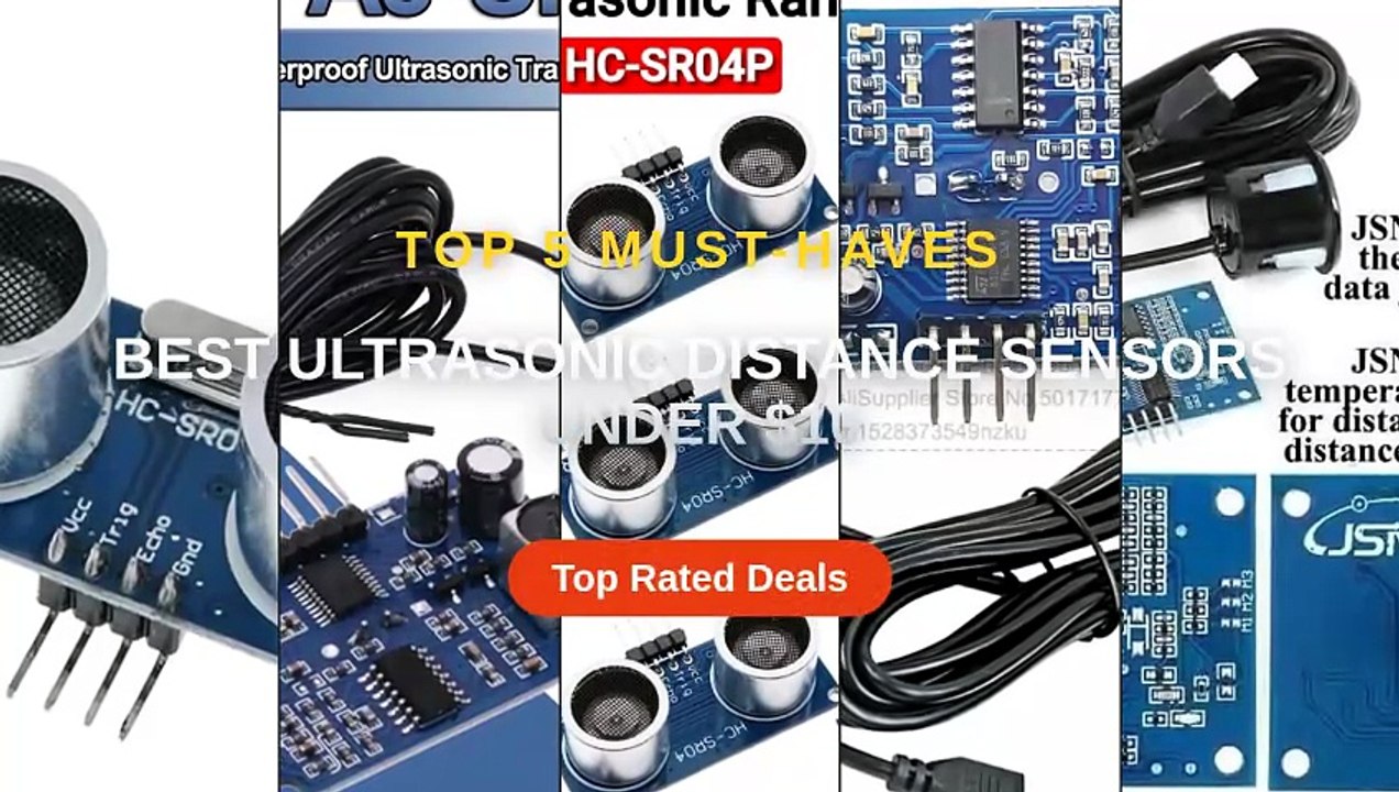Best Ultrasonic Distance Sensors Under $10 - video Dailymotion