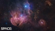 Running Chicken Nebula - Amazing 4K 3D Animation Created From VLT Survey Imagery