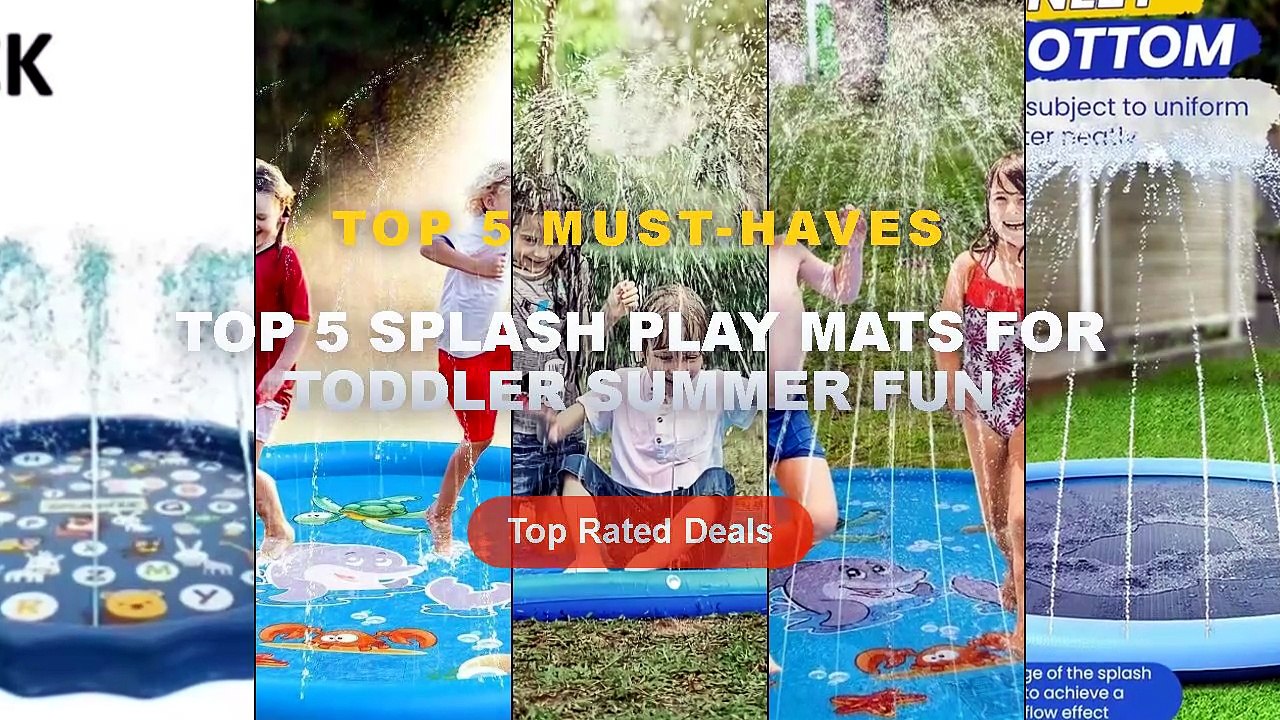 Best Top 5 Splash Play Mats For Toddler Summer Fun on AliExpress ...
