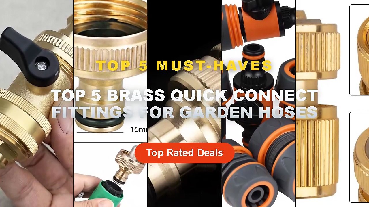 Top 5 Best Top 5 Brass Quick Connect Fittings For Garden Hoses (Must ...