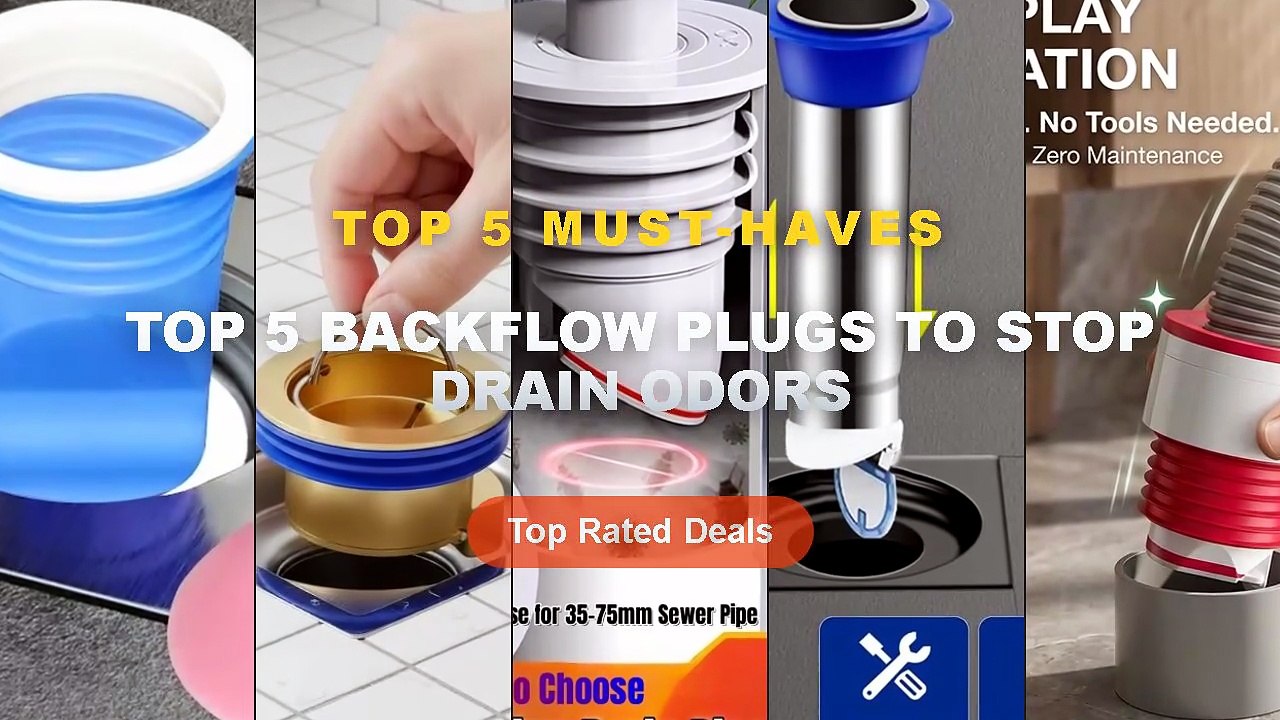 Top 5 Best Top 5 Backflow Plugs To Stop Drain Odors (Must Have ...