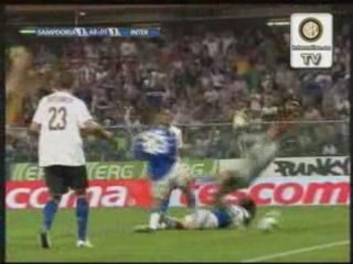 Sampdoria - Inter, 1 : 1, Delvecchio