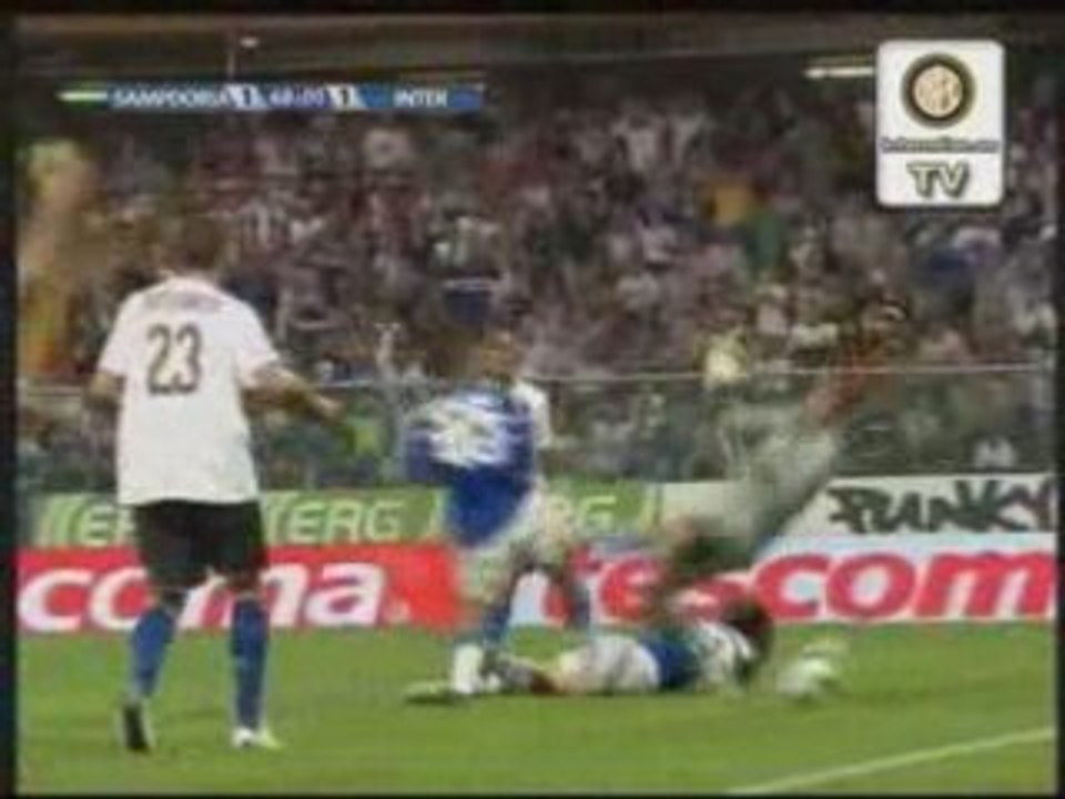 Sampdoria - Inter, 1 : 1, Delvecchio