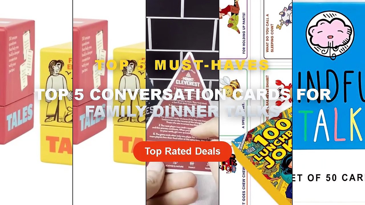 Best Top 5 Conversation Cards For Family Dinner Talks on AliExpress ...