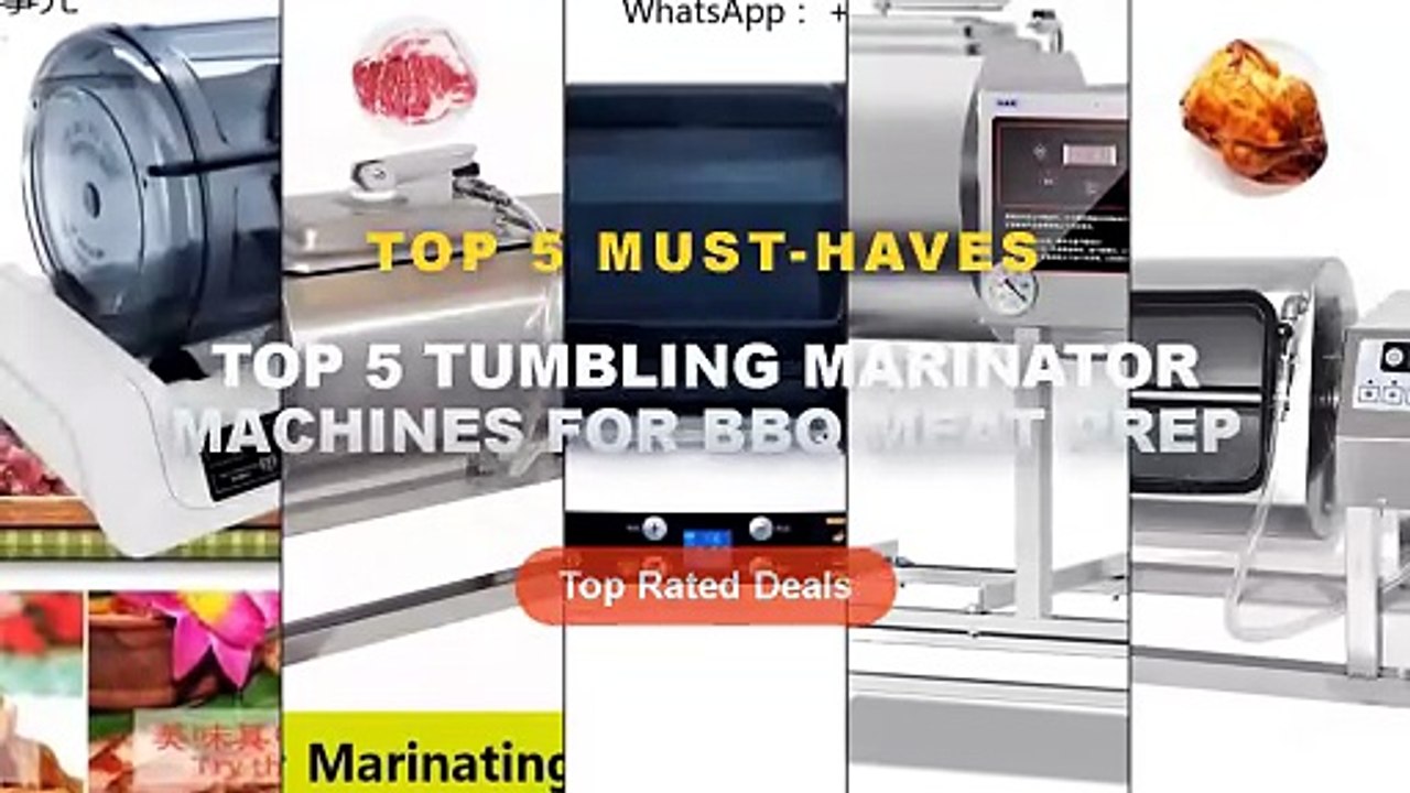 Ultimate Guide to the Best Top 5 Tumbling Marinator Machines For BBQ ...
