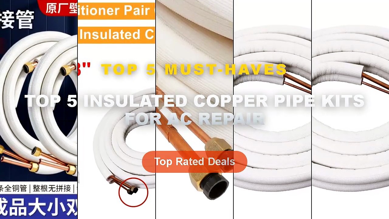 Don't Buy Top 5 Insulated Copper Pipe Kits For AC Repair Before ...