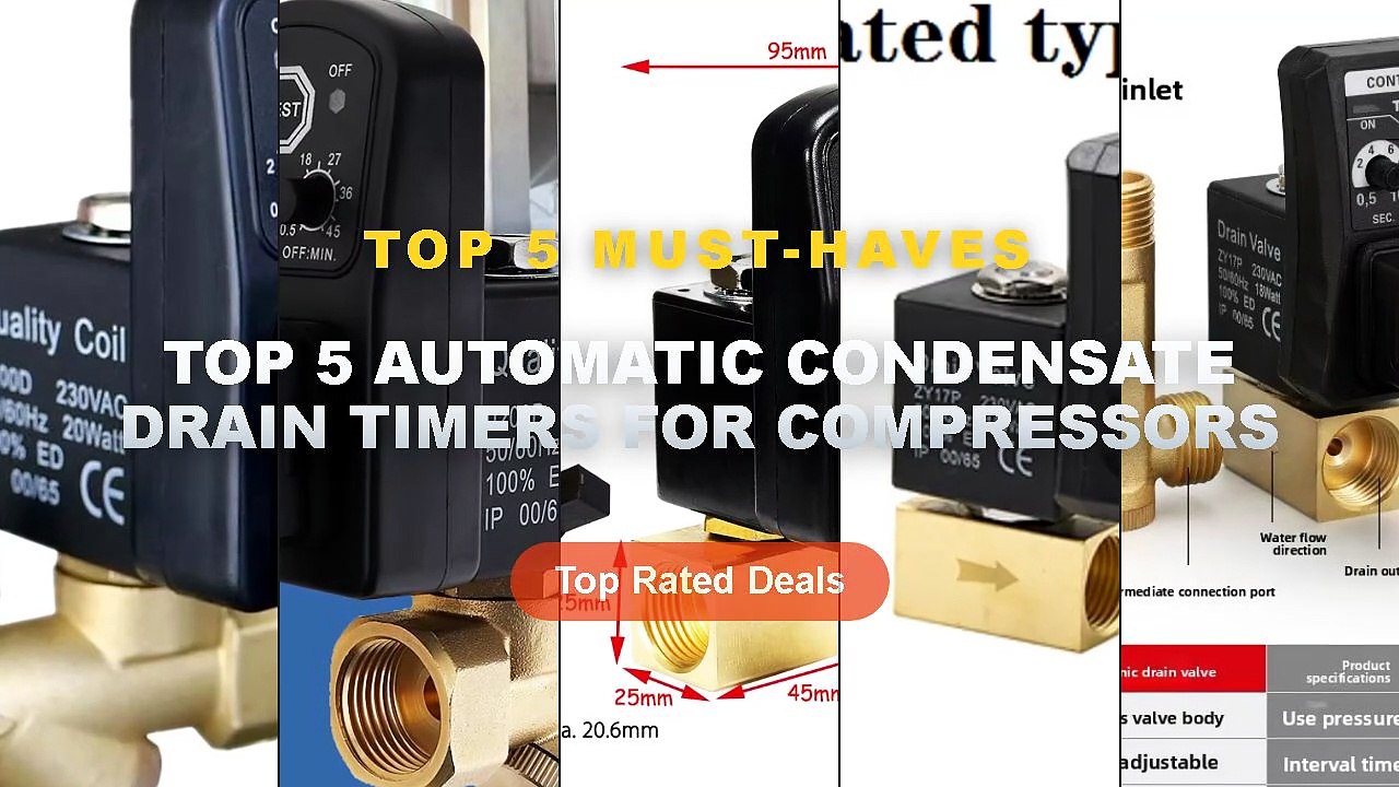 Amazing Top 5 Automatic Condensate Drain Timers For Compressors You ...