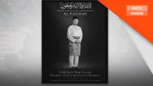 Tengku Baderul Zaman mangkat, Terengganu berkabung tiga hari