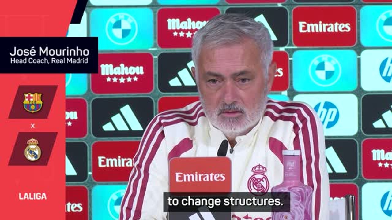 Mourinho won't change tactics to stop Yamal - video Dailymotion