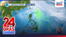Extension ng Typhoon “Champi” at ITCZ, patuloy na magpapaulan sa bansa | 24 Oras Weekend