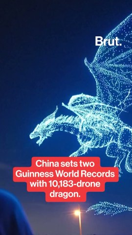 Chinese Drone Company Sets 2 Guinness World Records in Texas