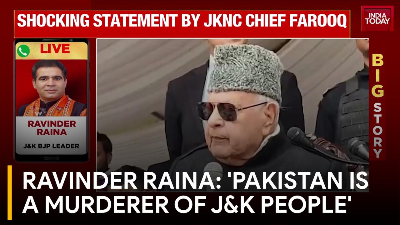 Ravinder Raina: 'Pakistan Is A Murderer Of People Of Jammu And Kashmir ...