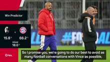 Kompany needs to rest; staff and players will lead Bayern in his absence - Danks