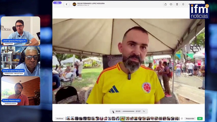 (EN CONTEXTO) La economía en el Valle del Cauca analizada por los periodistas José Ignacio Penagos y Óscar López Noguera, después de más de dos meses del terremoto.