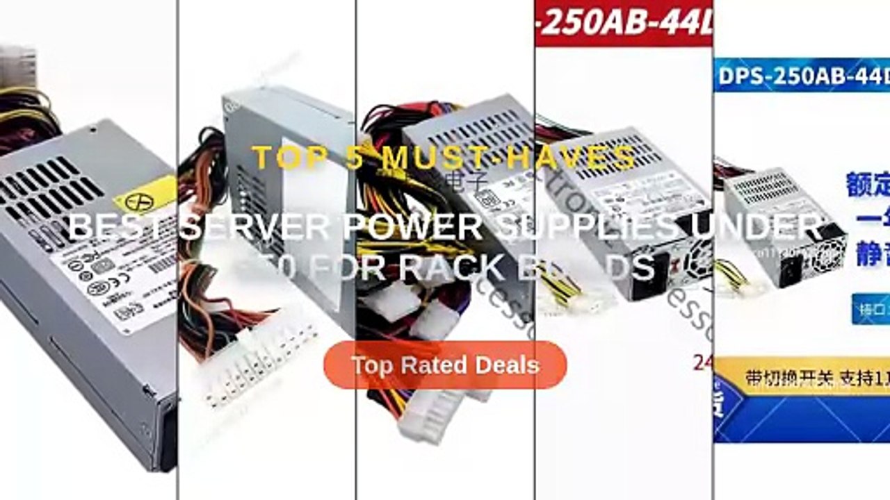 Best Server Power Supplies Under $50 For Rack Builds - Video Dailymotion
