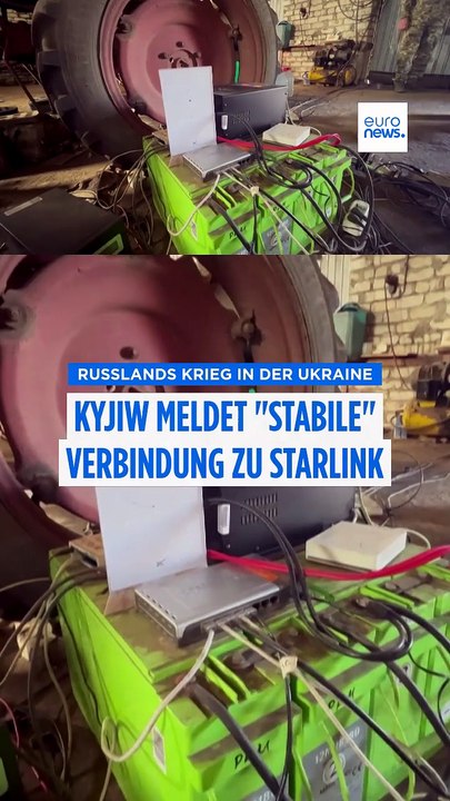 Ukraine schlägt gegen Russland zurück und meldet stabile Verbindung zu Starlink