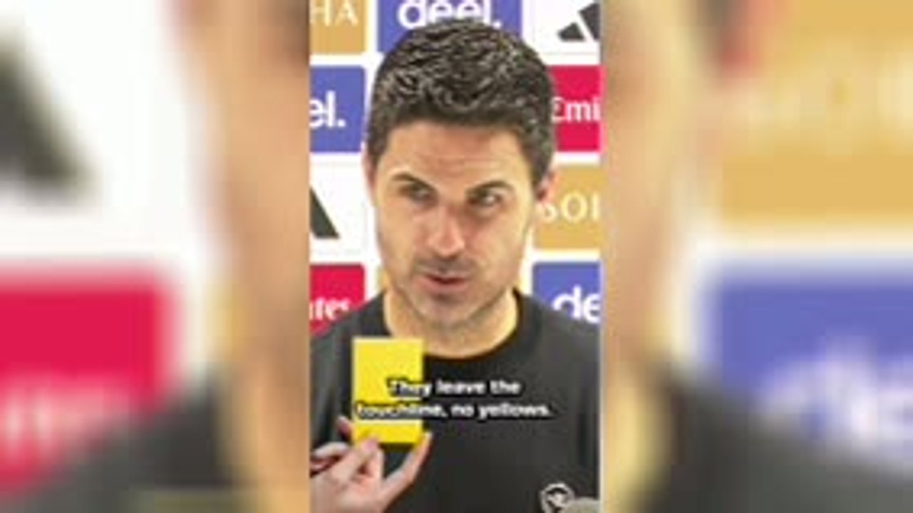 'I'm clipping all of that' - Arteta's bizarre yellow card defence ...