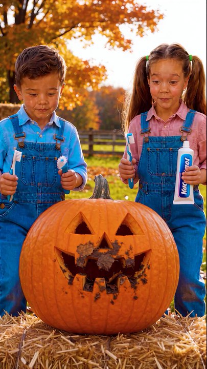 Spooky Pumpkin Teeth: Clean and Dirty Halloween Song - video Dailymotion