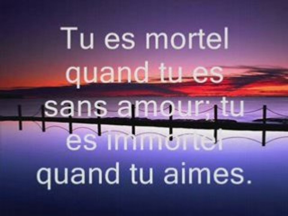 Amour toujours