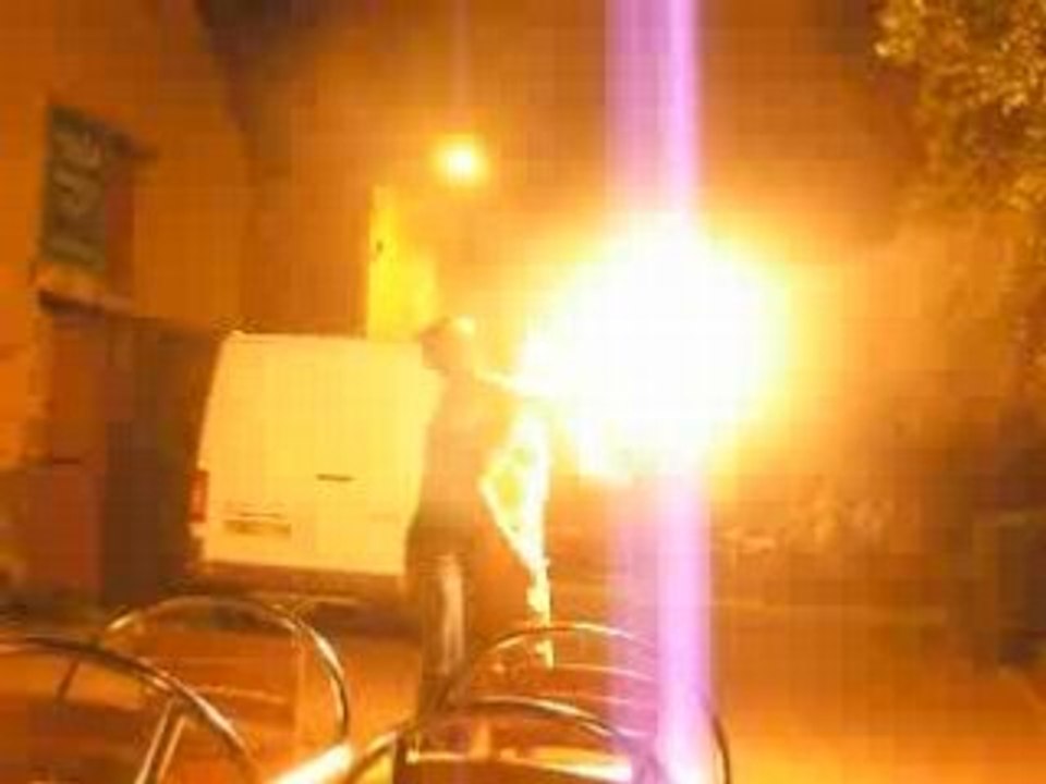 Soirée bolas enflamées + cracheur de feu