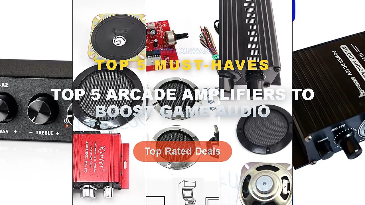 Why Everyone Is Buying Top 5 Arcade Amplifiers To Boost Game Audio ...