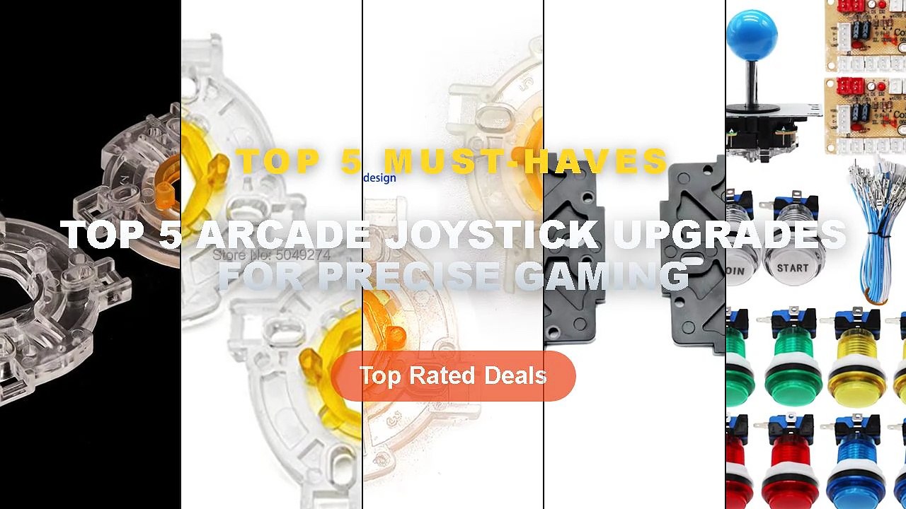 Cheap & Best Top 5 Arcade Joystick Upgrades For Precise Gaming Unboxing ...