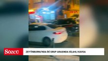 Zeytinburnu’nda iki grup arasında silahlı kavga; binalara ve iş yerine mermi isabet etti