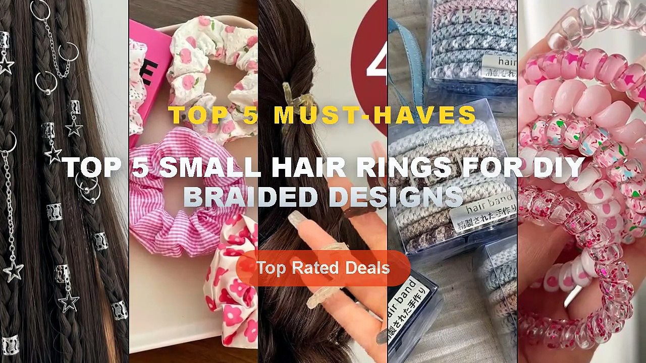 Top 5 Small Hair Rings For DIY Braided Designs: Top 5 Best Sellers ...
