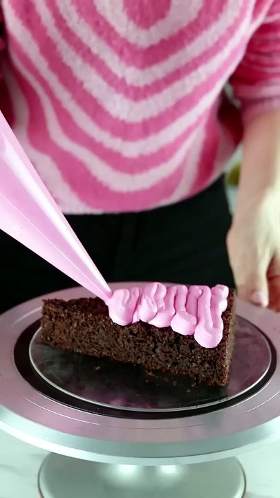 Cartoon Style Chocolate Cake Recipe - Comic Cake Decorating - video ...