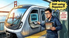 ¿El metro de San Francisco funciona con disquetes hasta 2034? 💾🚇