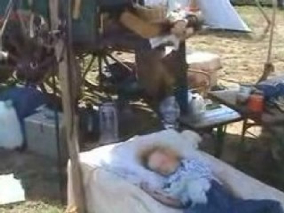 Le repos du jeune cow boy