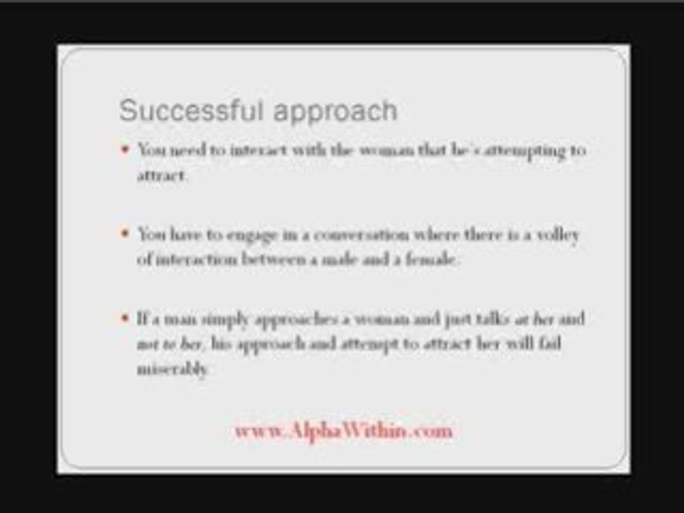 Attracting Women