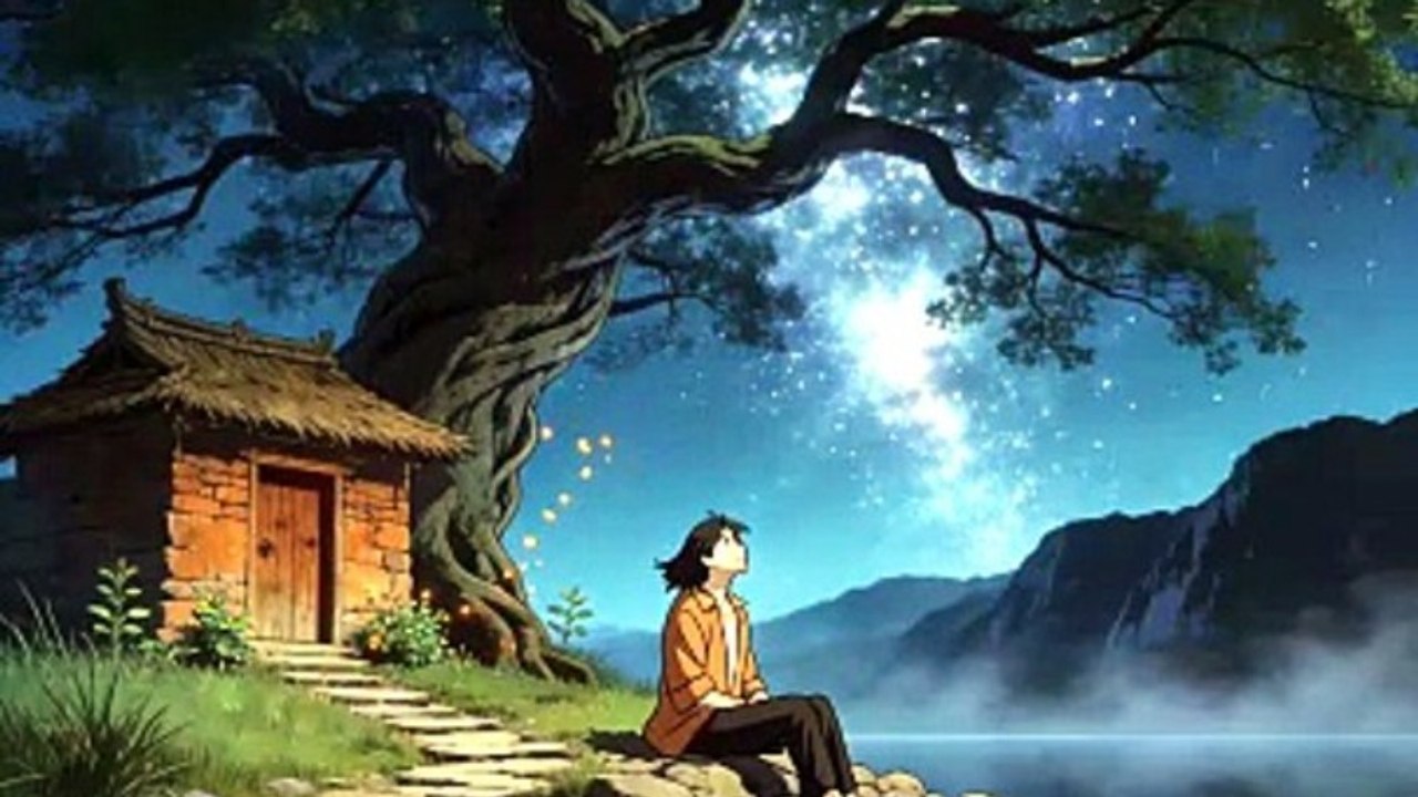 Starry Night by the Lake 🌌 - video Dailymotion